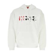 Hoodies Diesel , White , Heren