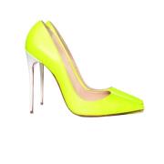 Pre-ownedLeatherheels Christian Louboutin Pre-owned , Yellow , Dames