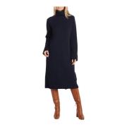 Knitted Dresses MRZ , Blue , Dames