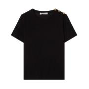 T-Shirts Busnel , Black , Dames