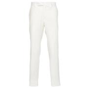 Straight Trousers Lardini , White , Heren