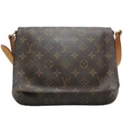 Pre-owned Canvas shoulder-bags Louis Vuitton Vintage , Brown , Dames