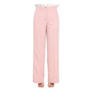Wide Trousers ViCOLO , Pink , Dames
