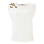 Mouwloze Top Kocca , White , Dames