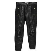 Pre-owned Leather bottoms Chloé Pre-owned , Black , Dames