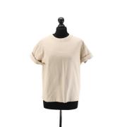 Pre-owned Cotton tops Acne Studios Pre-owned , Beige , Dames