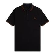 Polo Shirts Fred Perry , Black , Heren