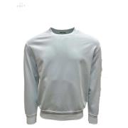 Blauwe Resist Dyed Sweatshirt met Capuchon C.p. Company , Blue , Heren