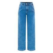 Straight Jeans Kocca , Blue , Dames