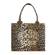 Tote Bags Ganni , Brown , Dames