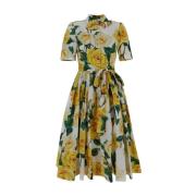 Shirt Dresses Dolce & Gabbana , Yellow , Dames
