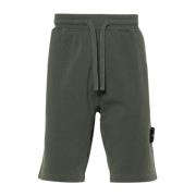 Casual Shorts Stone Island , Green , Heren