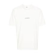 T-Shirts C.p. Company , White , Heren