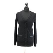 Pre-owned Wool tops Yves Saint Laurent Vintage , Black , Dames