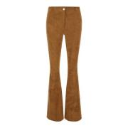 Wide Trousers Arma , Brown , Dames