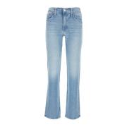 Flared Jeans Mother , Blue , Dames