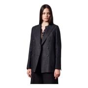 Blazers Massimo Alba , Black , Dames