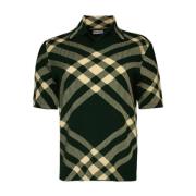 Polo Shirts Burberry , Green , Dames