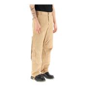 Straight Trousers Darkpark , Beige , Heren