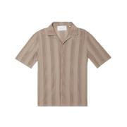 Short Sleeve Shirts Baldessarini , Brown , Heren