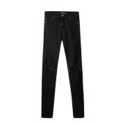 Slim-Fit Destroyer Denim Jeans Represent , Black , Heren