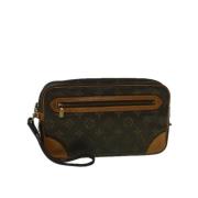 Pre-owned Canvas louis-vuitton-bags Louis Vuitton Vintage , Brown , Da...