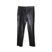 Pre-owned Fabric bottoms Isabel Marant Pre-owned , Black , Dames