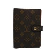 Pre-owned Canvas home-office Louis Vuitton Vintage , Brown , Dames