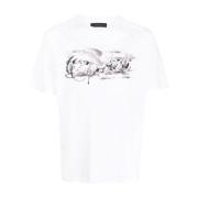 Pegasus Script Logo T-shirt Amiri , White , Heren