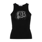 Sleeveless Tops Blumarine , Black , Dames