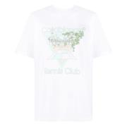 Pastelle Tennis Club Icon T-shirt Casablanca , White , Heren