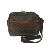 Pre-owned Canvas louis-vuitton-bags Louis Vuitton Vintage , Brown , Da...