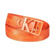 Belts Calvin Klein , Orange , Heren