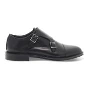 Loafers Guidi , Black , Heren