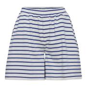 Casual Shorts Designers Remix , Blue , Dames