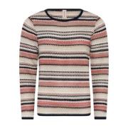 Round-neck Knitwear Skovhuus , Multicolor , Dames