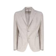 Blazers Eleventy , Beige , Heren