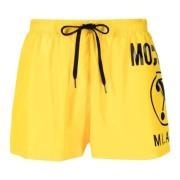 Beachwear Moschino , Yellow , Heren