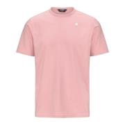 T-Shirts K-Way , Pink , Heren