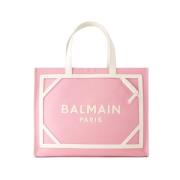 Tote Bags Balmain , Pink , Dames