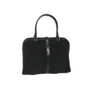 Pre-owned Nylon handbags Gucci Vintage , Black , Dames