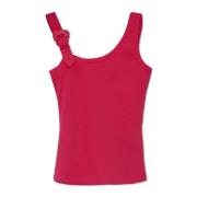 Sleeveless Tops Versace Jeans Couture , Pink , Dames
