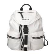 Backpacks Premiata , White , Unisex