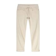 Transparante Lange Broek Summum Woman , Beige , Dames