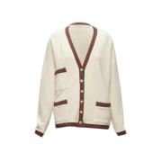 Pre-owned Cotton outerwear Gucci Vintage , Beige , Dames