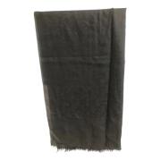 Pre-owned Wool scarves Gucci Vintage , Black , Dames