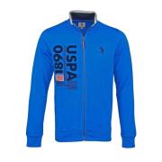 Heren Sweatjacket met Rits Stijlvolle Jas U.s. Polo Assn. , Blue , Her...