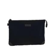 Pre-owned Nylon clutches Burberry Vintage , Blue , Dames