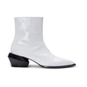 Billy lakleren enkellaarzen Balmain , White , Heren