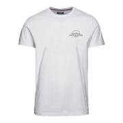 Basis Logo Print Korte Mouw T-Shirt Jack & Jones , White , Heren